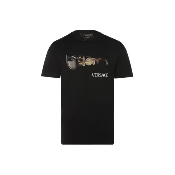 VERSACE T Shirts Men Black
