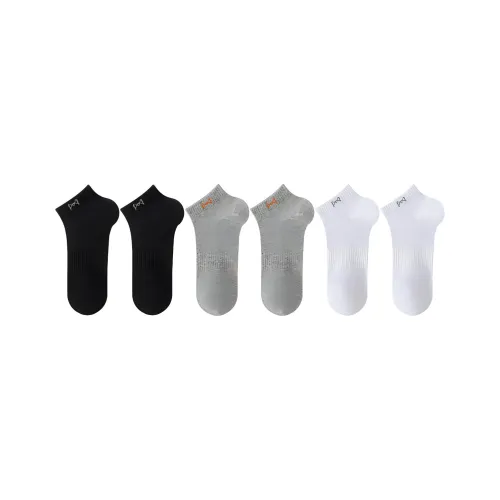 MIIOW No Show Socks Men's 6 Pack