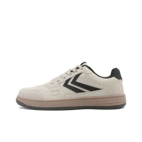 Feiyue Wear resistant And Lightweight Low Top Skateboard Shoes Men's Deep Beige Black