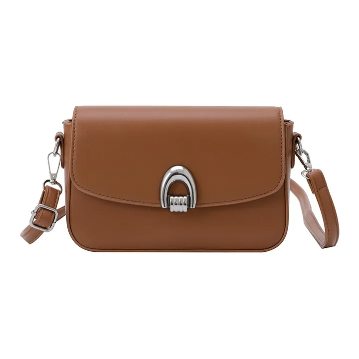 Yalu PU Crossbody Bag Shoulder Bag Regular Women's Black/White/Pink/Brown/Khaki-25