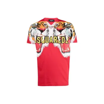 DSQUARED 2 T Shirts Men Red