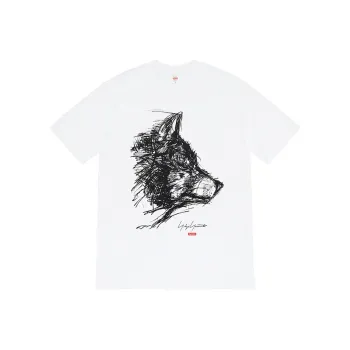 Supreme Yohji Yamamoto Scribble Wolf Tee