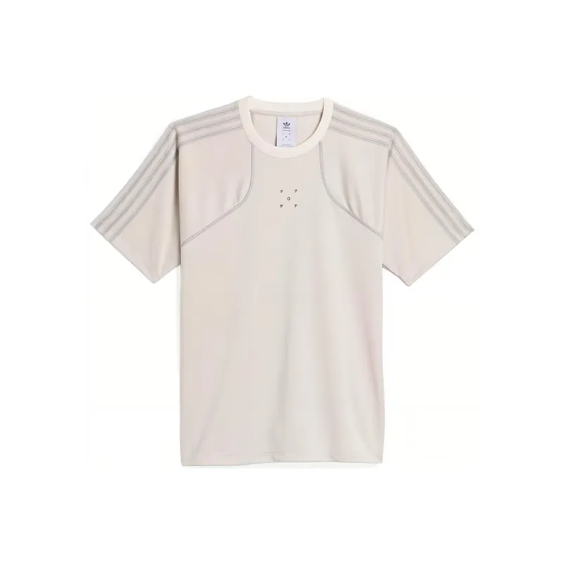 Adidas Originals POP TECH T Shirt Unisex Light Gray-0