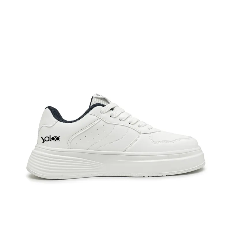Yalu Preferred Slip Resistant Water Resistant Height Increasing Low Top Skateboard Shoes Men's-1