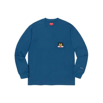 Supreme Cat L/S Pocket Tee