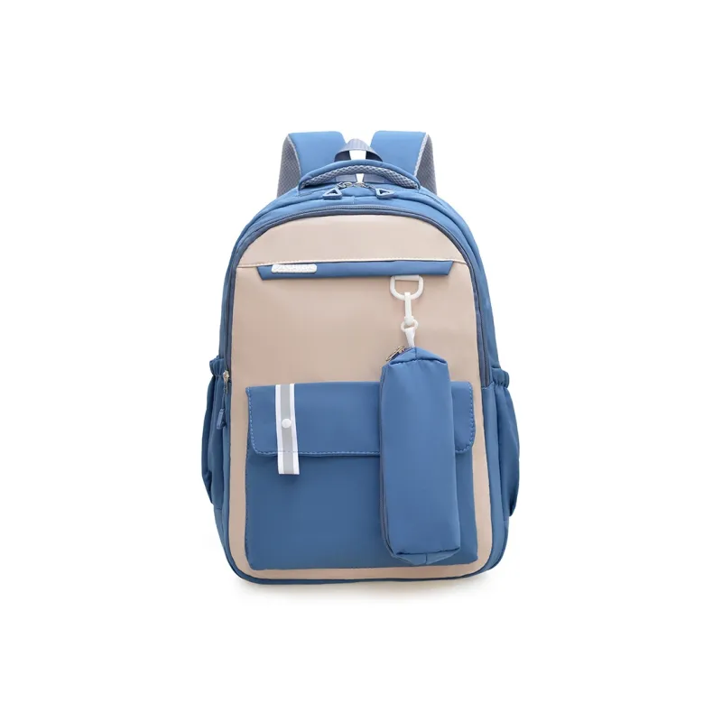 Yalu Nylon Backpack Regular Unisex Blue/Black/Pink/Purple/Red-0