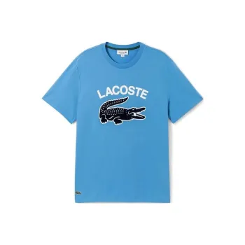 LACOSTE T Shirts Men Blue