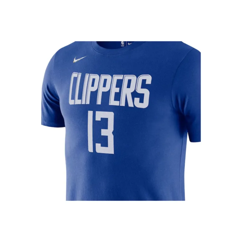 Nike x NBA Los Angeles Clippers Icon Diamond T-Shirt Unisex Blue-2