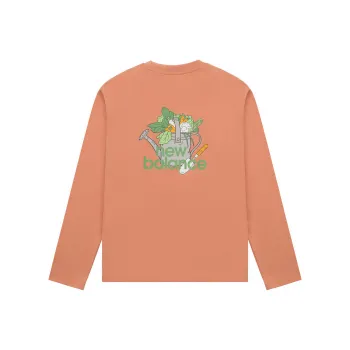New Balance T Shirt Unisex Orange Red