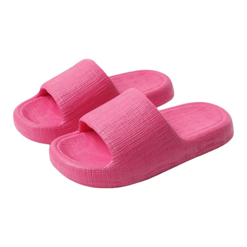 Lymia EVA Slippers Slip Resistant Squashy And Bouncy Feeling Home Slippers Home Bathroom Bathing Slide Slipper Summer-1