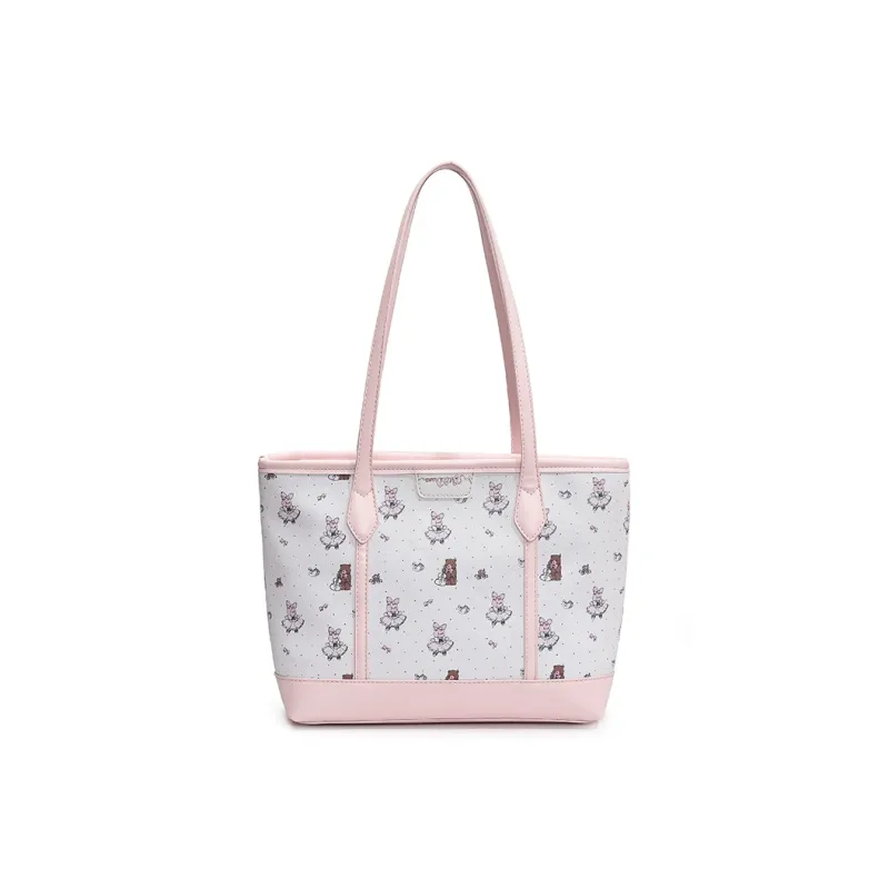 ResNonverba PU Underarm Shoulder Bag Regular Women's Blue/Pink-3