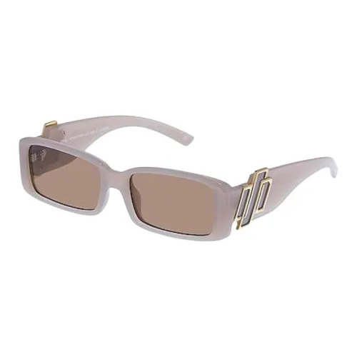two-tone round-frame sunglasses ports Blau