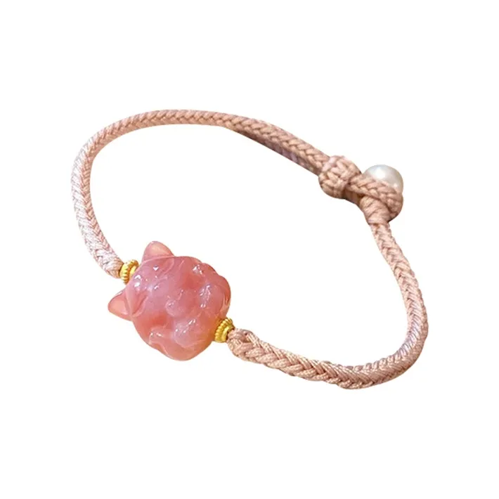 Long Fu Agate Bracelets Women's-0