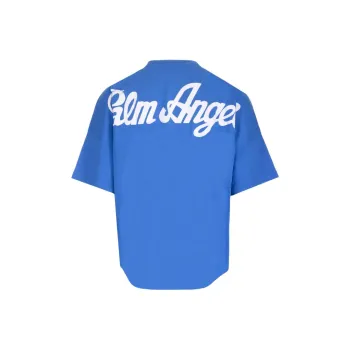 PALM ANGELS Logo Print Oversized T shirt