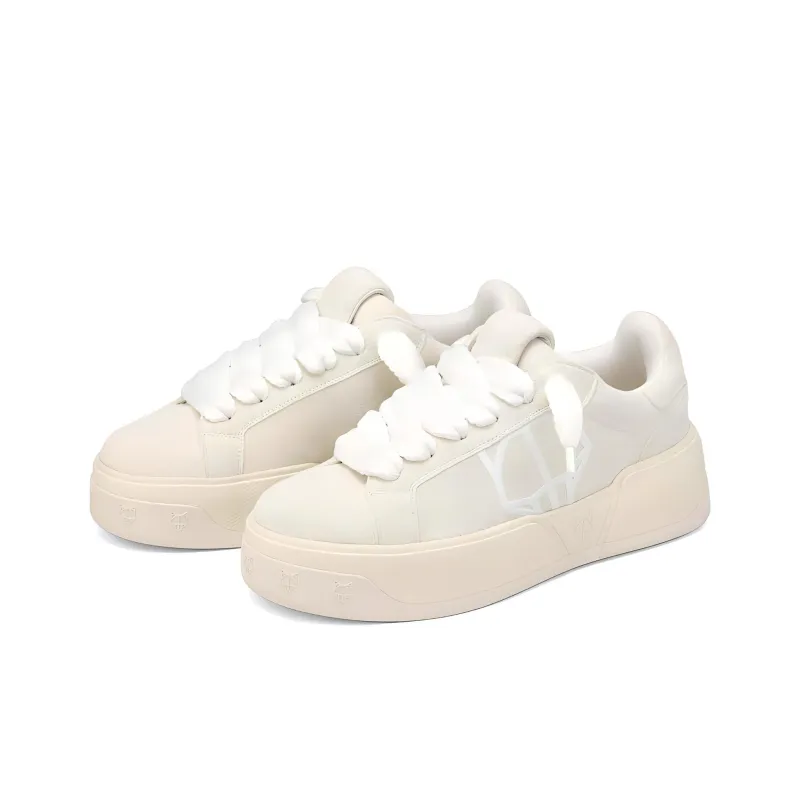 Naked Wolfe Kray Slip Resistant Low Top Skateboard Shoes Men's Beige-2