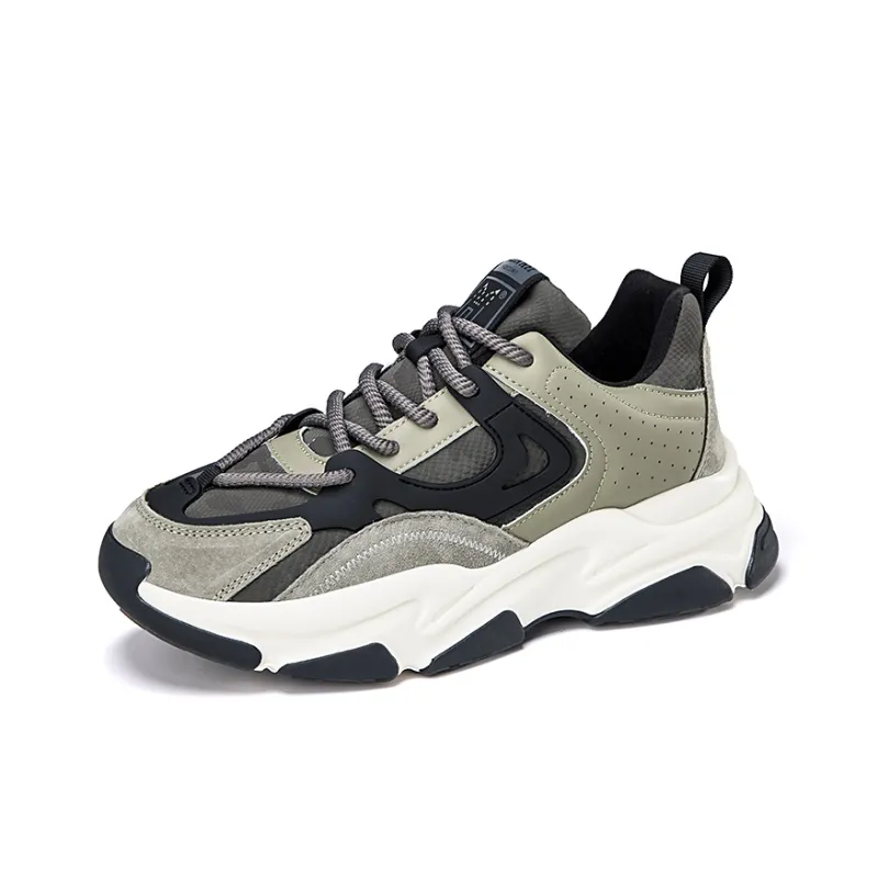 Boogie Bear Slip Resistant Cushioning Low Top Chunky Sneakers Men's-1