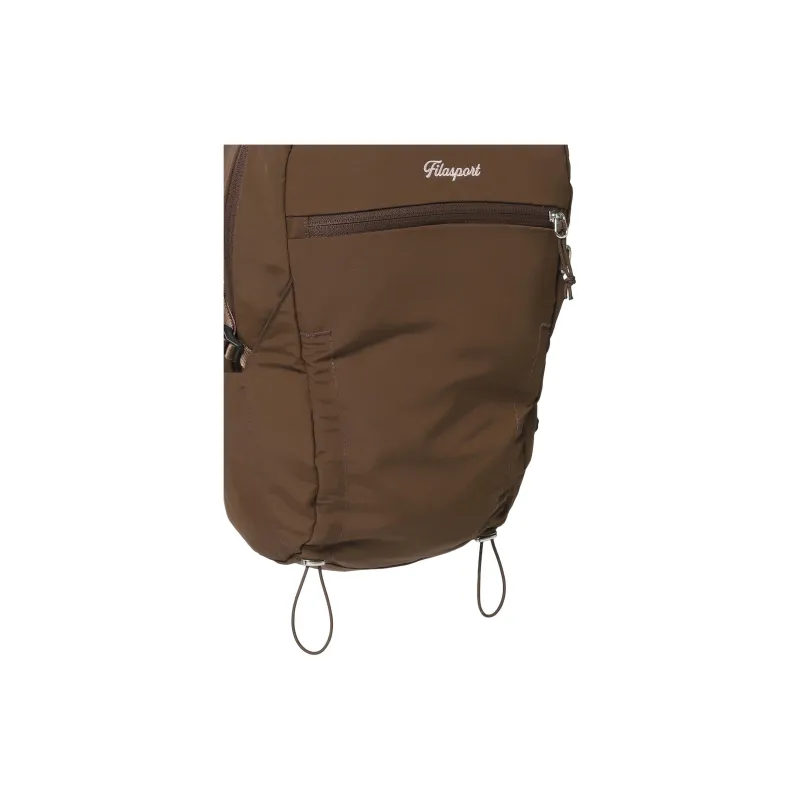 FILA Nylon Backpack Unisex Brown-8