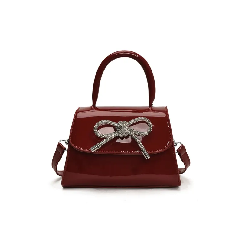 Yalu PU Handbag Regular Women's White/Red/Brown/Black/Silver-8