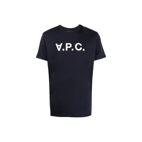 A.P.C T Shirt Womens Marine Blue