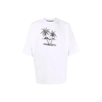 PALM ANGELS Sunset Palms Over T shirt