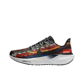 Nike Pegasus 41 Anti Slip Wear Resistant Low Top Casual Running Shoes Men's Black Red