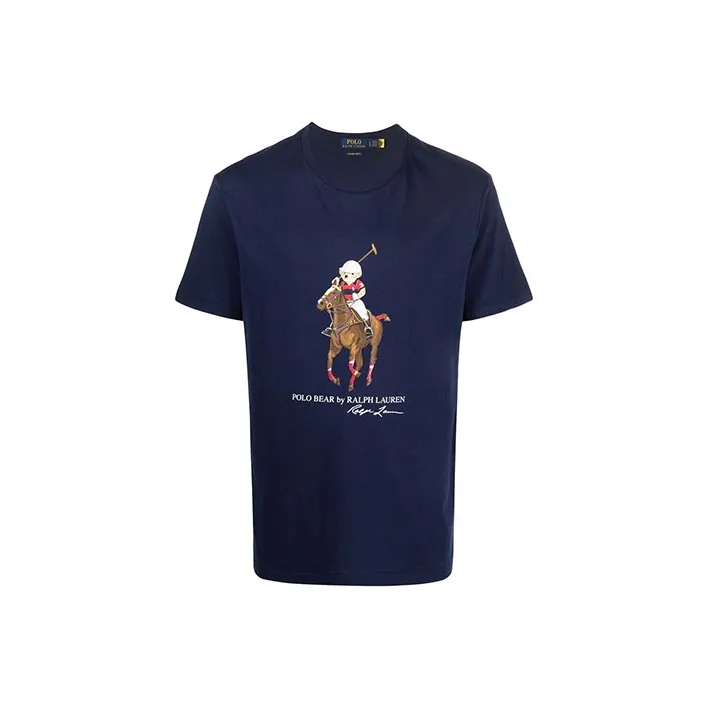 Polo Ralph Lauren T Shirts Unisex Blue-0