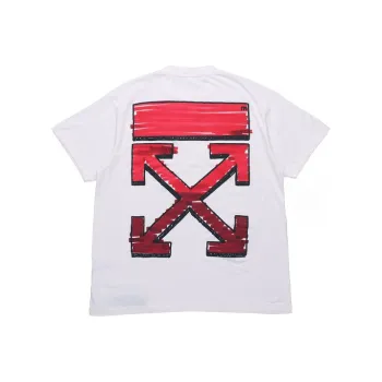 OFF WHITE Oversized Marker Arrow T Shirt T shirt