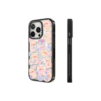 CASETIFY TPU Material Piggy Attack Phone Cases Compatibility With IPhone 16 Collection Cute Style