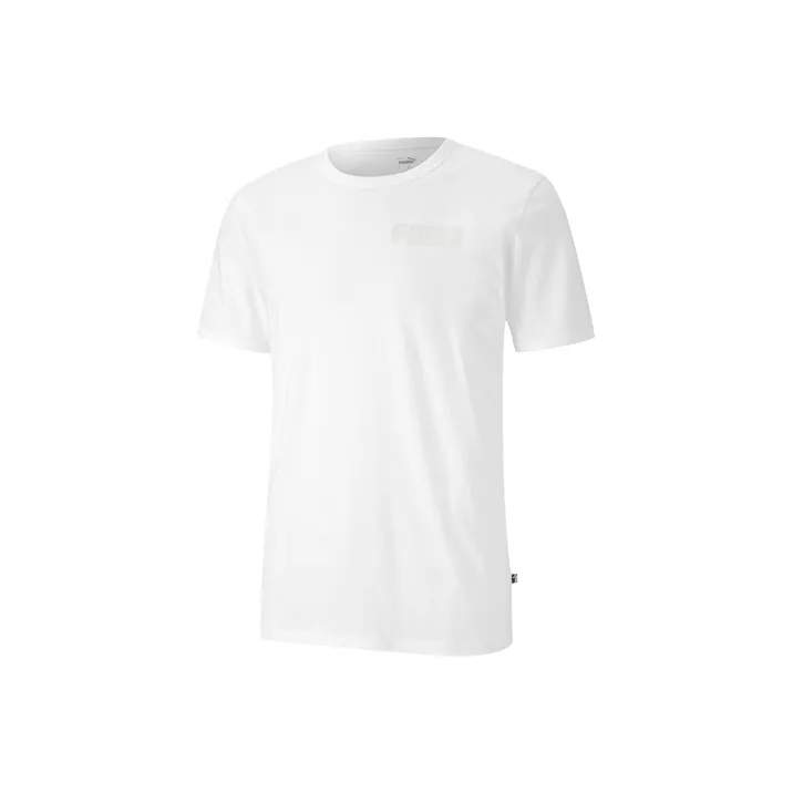 PUMA T Shirts Men White-0
