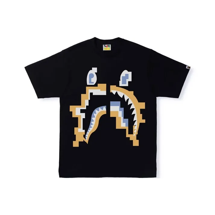 Bape Digital Shark Tee-0
