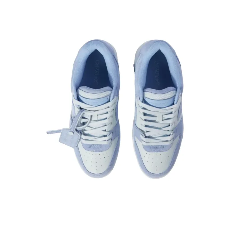 OFF WHITE Out Of Office Low Top Skateboard Shoes Men's Blue-4
