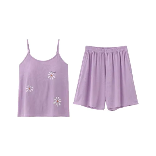 XISHE Pajama Set Women's Purple
