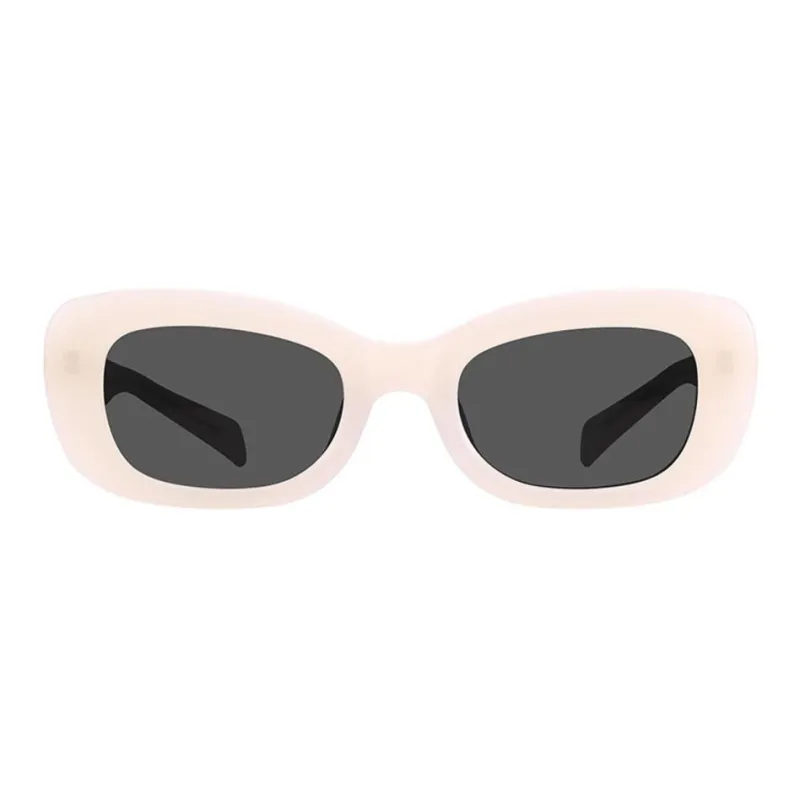 PULAIS Plate Frame Irregular Shape Sunglasses Women's Multicolor-4