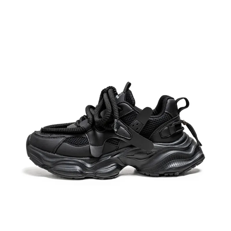 HACKBUTEER Low Top Chunky Sneakers Men's Box Included-1