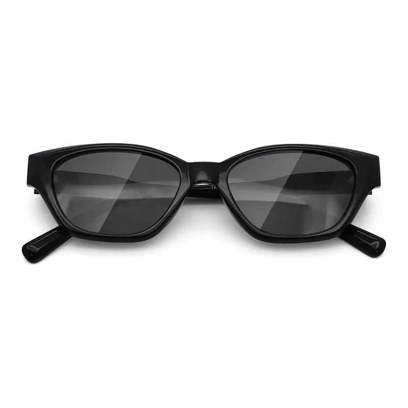 ENFANTIN TR/Memory Plastic Cat Eye Sunglasses Unisex-1