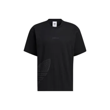 Adidas Originals Drop Shoulder Sleeve T Shirt Unisex Black
