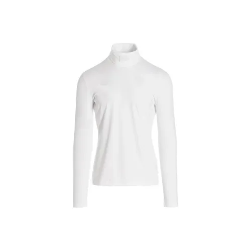 VTMNTS Barcode Patch Roll Neck T-Shirt