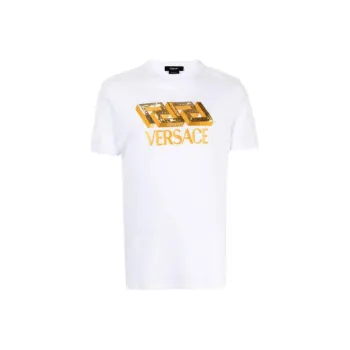 VERSACE T Shirts Men White