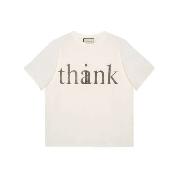 GUCCI Oversized Think/thank T shirt