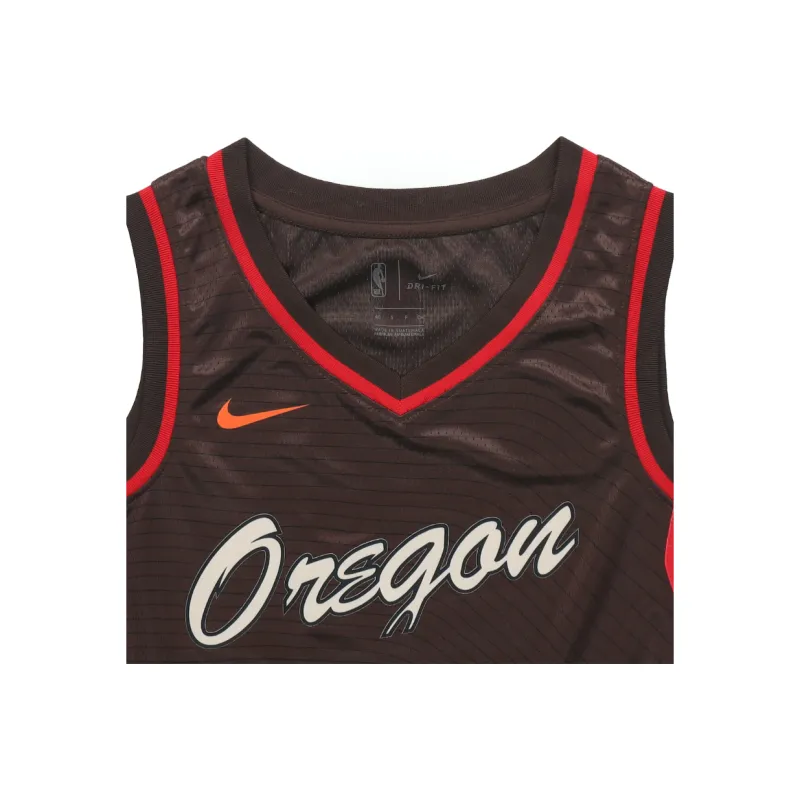 Nike Basketball Jerseys Men's Dark Charcoal Brown-2