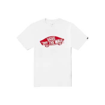 Vans Set in Sleeve T Shirt Unisex White