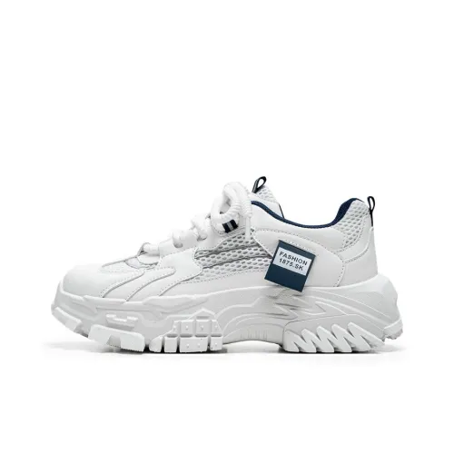 AD Wear Resistant Coverage Slip Resistant Low Top Chunky Sneakers Men's