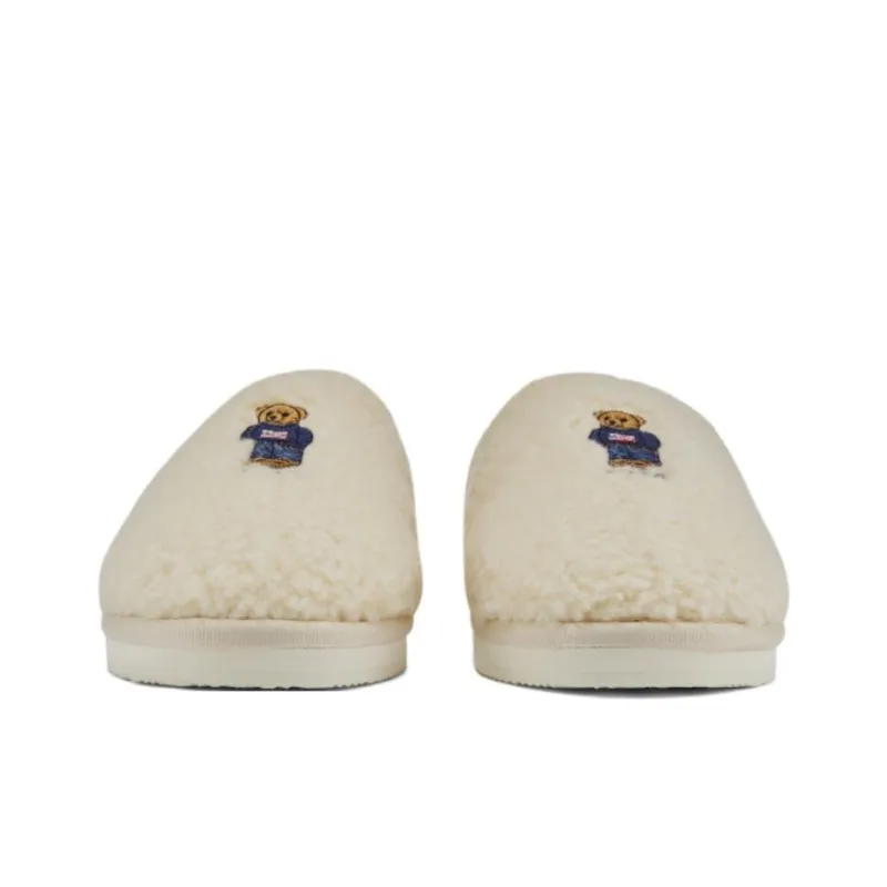Polo Ralph Lauren Closed Toe Slippers Women's Ivory-1