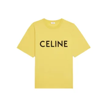 CELINE Loose T Shirt In Cotton Jersey