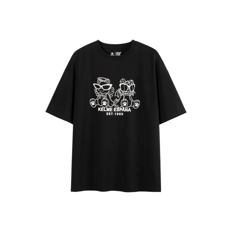 KELME Drop Shoulder Sleeve T-Shirt Unisex-6