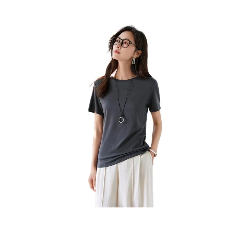 OUNIXUE T Shirts Women's-1