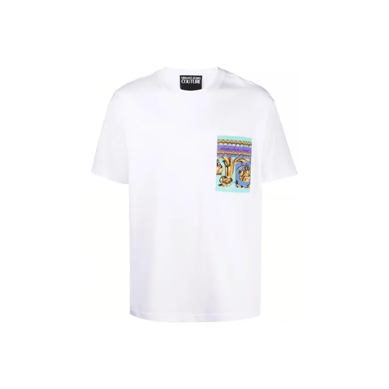 VERSACE JEANS COUTURE SS22 T Shirt Men's White-0