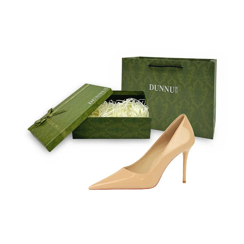 Dunnu Slim Heel High Heels 9.5CM Women's-9