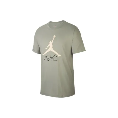 JORDAN Flight T Shirts Men Gray