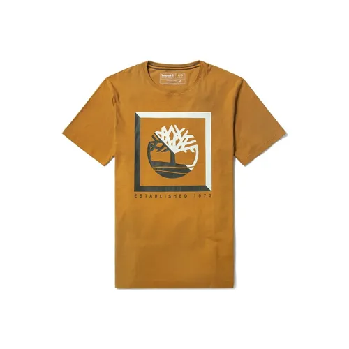 Timberland Men Outdoor Crew Neck T Shirt Wheat